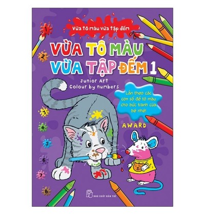 VỪA TÔ MÀU, VỪA TẬP ĐẾM - TẬP 1
